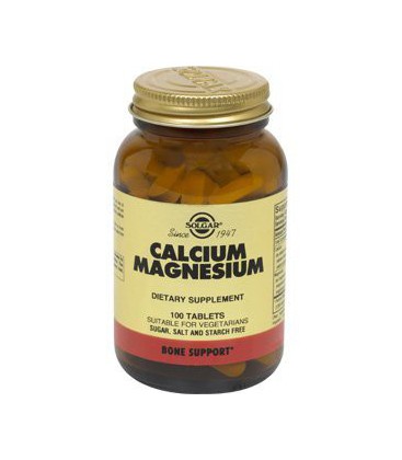 Solgar - Calcium Magnesium, 100 tablets