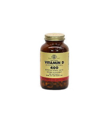 Solgar - Vitamin D (Cholecalciferol), 400, 250 softgels