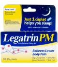 Legatrin PM ™ Analgésique - Sleep Aid Caplets 50 ct Box