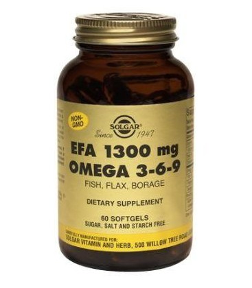 EFA 1300mg Omega 3-6-9 - 60 - Softgel