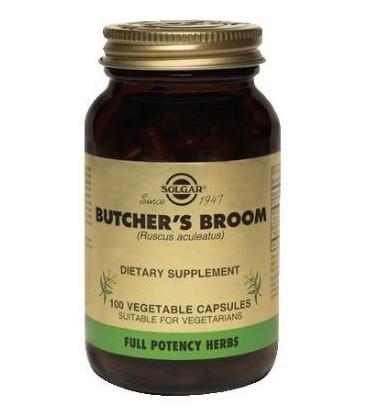 Butcher's Broom 520mg - 100 - Veg/Cap