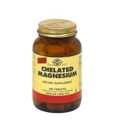 Chelated Magnesium 100 Tabs 3-Pack