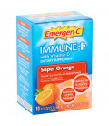 Emergen-C (10 count super saveur orange) soutien du système immunitaire de - avec de la vitamine D mélange de boisson gazeuse 