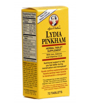 Lydia Pinkham supplément de plantes tablette 150 Ct