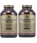 Flaxseed Oil 1250mg 250 SG 2-Pack