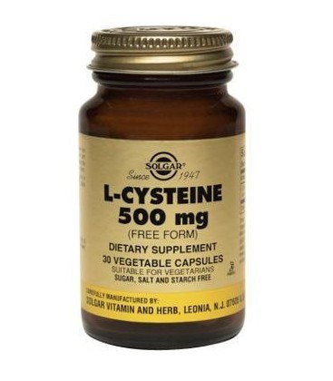 L-Cysteine 500mg - 60 - Veg/Cap