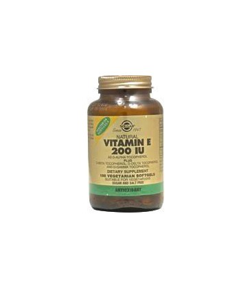 Natural Vitamin E 200 IU - Mixed, Vegetarian - 50 - Softgel