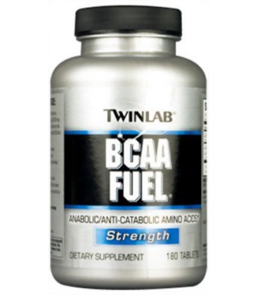 Twinlab BCAA Fuel Anabolic Anti Catabolic Amino Acids 180 ea