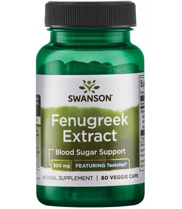 Testofen Fenugrec 300 mg (extrait) 60 capsules végétariennes