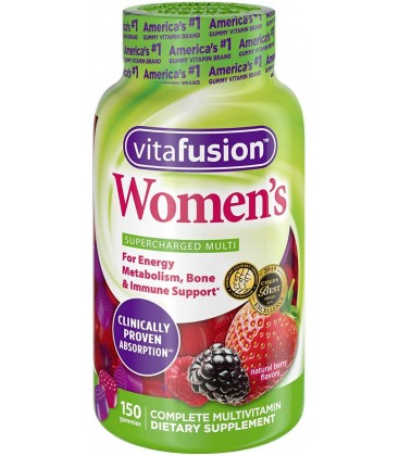 Vitamines pour femme en gommes par Vitafusion - 150 gommes