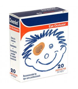 Coverlet Eye Occlusor, Junior Size, 20 Pads