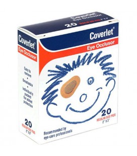 Coverlet Eye Occlusor Regular size pads, 2" x 3" - 20 Pads per box