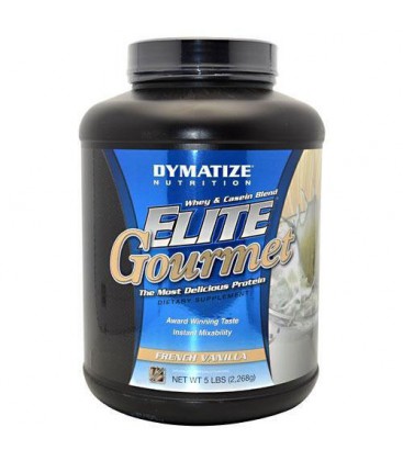 Elite Gourmet Whey & Casein Blend French Vanilla by Dymatize Nutrition - 5 lbs.