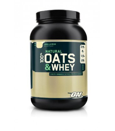 Optimum Nutrition 100% Natural Oats and Whey Vanilla Bean, 3 Pound