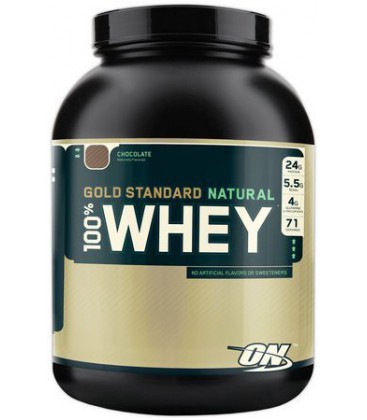 Optimum Nutrition 100% Whey Gold Standard Natural Whey, Natural Vanilla, 2 Pound