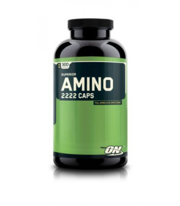 Optimum Nutrition Superior Amino 2222, 300 Capsules