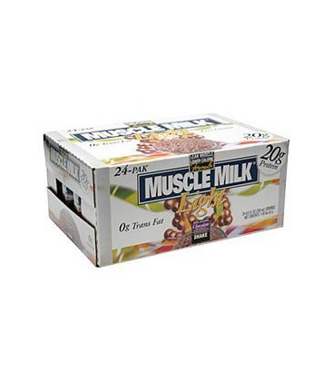 Muscle Milk Light, Ready-to-Drink, chocolate, 24 Ct, 8.5oz each