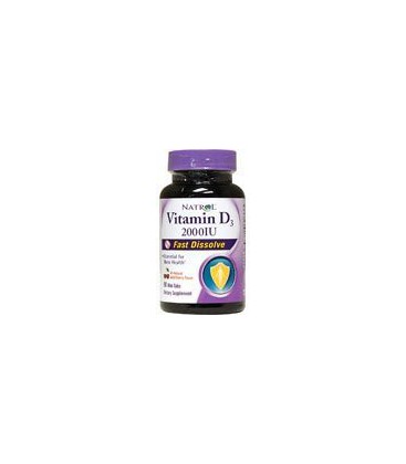 Vitamin D3 2,000IU Fast Dissolve 90 Tablets