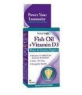 Natrol Fish Oil + Vitamin D3 90 Softgels