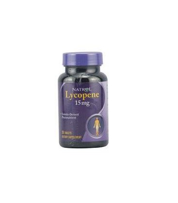 Natrol Lycopene -- 15 mg - 30 Tablets