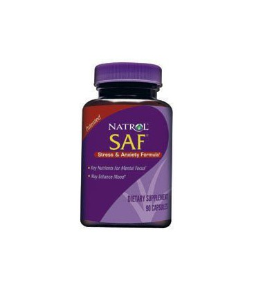 Natrol SAF - Stress And Anxiety Formula 90 Caps