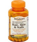 Sundown Naturals Hair, Skin & Nails, 120 Caplets, 120 ct.