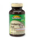 Sundown Cranberry Fruit Capsules, 475mg, 100-Count Bottle