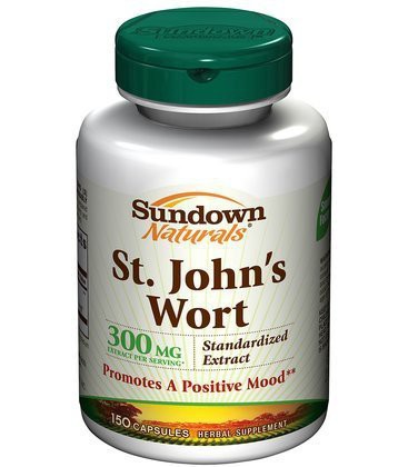 Sundown St Johns Wort Standardized 300 mg Caps, 150 ct