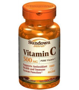 Sundown Vitamin C 500 mg Time Release Caps, 90 ct