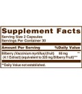 Sundown Bilberry Capsules - 60-Count Bottles (Pack of 2)