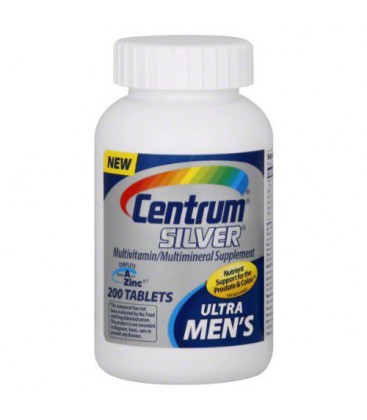 Centrum Silver Men 50+, 200-Count Bottle