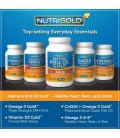 NutriGold NKO Neptune Krill Oil Gold, 1000mg, 60 Softgels (100% Pure NKO Neptune Krill Oil with Astaxanthin)