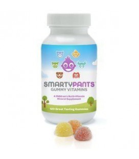 SmartyPants- The Total Vitamin Treat Pediatrician-approved Gummy Multi-Vitamin with Omega 3 & Vitamin D 120 caps