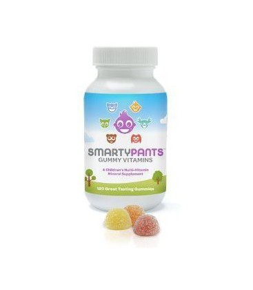 SmartyPants- The Total Vitamin Treat Pediatrician-approved Gummy Multi-Vitamin with Omega 3 & Vitamin D 120 caps