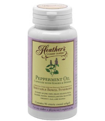 Peppermint Oil Capsules for Irritable Bowel Syndrome ~ Heather's Tummy Tamers