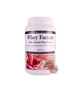 Natural Factors - Whey Factors Powder Drink Mix Chocolate -