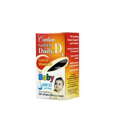 Carlson Labs Vitamin D Baby Drop 400iu 12.6ml