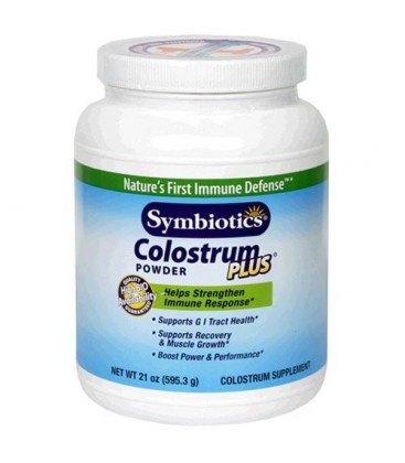 Symbiotics Colostrum Plus Powder, 21-Ounce Jar