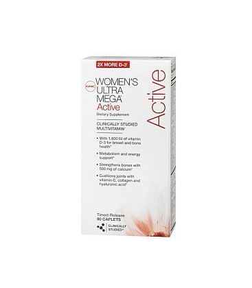 GNC WOMEN's Ultra Mega ACTIVE 90 Caplets