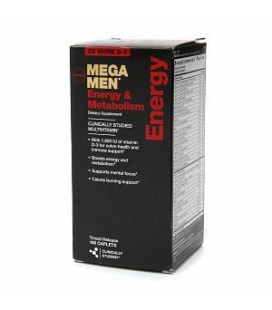 GNC Mega Men Energy & Metabolism 180 Caplets