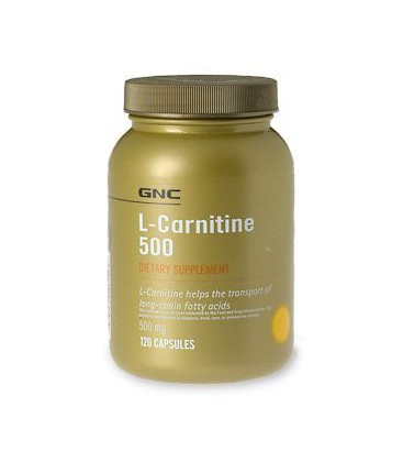 GNC L-Carnitine 500 500mg 120 Capsules