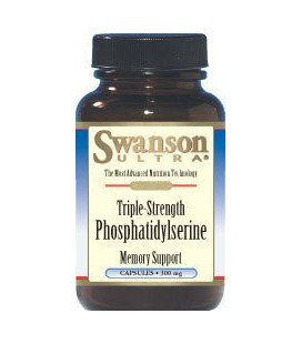 Triple-Strength Phosphatidylserine 300 mg 30 Caps by Swanson Ultra