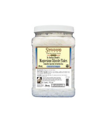 Magnesium Chloride Flakes 2.2 lb (35.27 oz) Flakes by Swanson Ultra