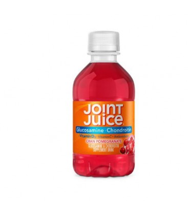 Joint Juice Glucosamine and Chondroitin Supplement Drink Cranberry Pomegranate 8-Ounce 30-Count