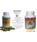 Organic Moringa Leaves 120 Veg Capsules 380 mg. *** USDA Certified Organic *** 100% Natural Herbal Dietary Supplement