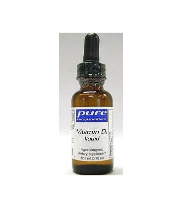 Vitamin D3 Liquid 22.5 ml by Pure Encapsulations