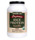 Organic Rice Protein Vanilla - 3 lbs - Powder