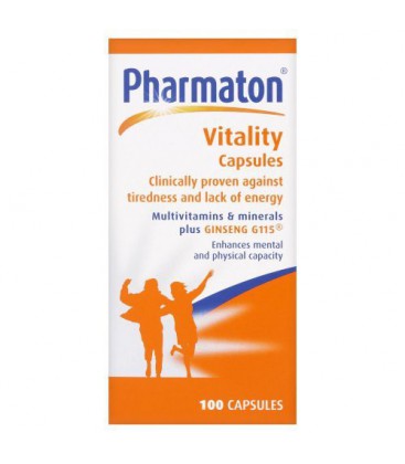 Pharmaton Vitality Capsules 100 Caps