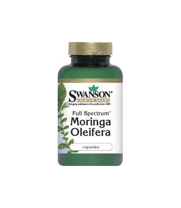 Full Spectrum Moringa Oleifera 400 mg 60 Caps by Swanson Premium