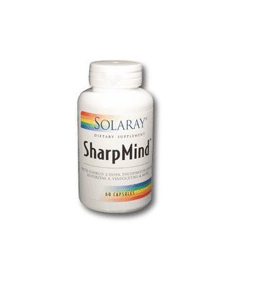 Solaray - Sharp-Mind, 60 capsules